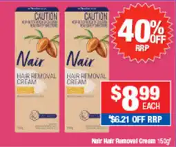Direct Chemist Outlet Nair Hair Removal Cream offer