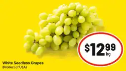 IGA White Seedless Grapes offer
