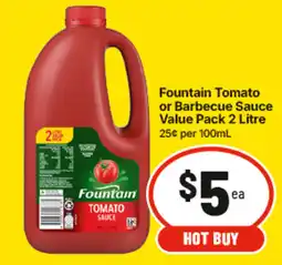 IGA Fountain Tomato Sauce offer