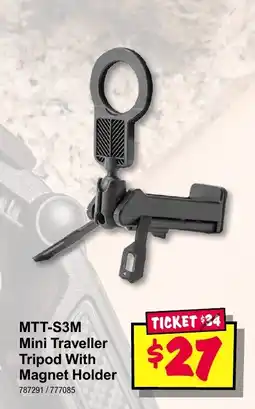 JB Hi-Fi MTT-S3M Mini Traveller Tripod With Magnet Holder offer