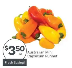 IGA Australian Mini Capsicum Punnet offer