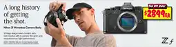 JB Hi-Fi Nikon Zf Mirrorless Camera Body offer