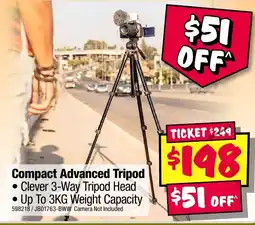 JB Hi-Fi Compact Advanced Tripod offer