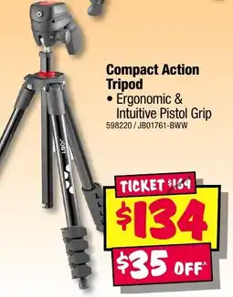 JB Hi-Fi Compact Action Tripod offer