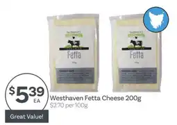 IGA Westhaven Fetta Cheese offer