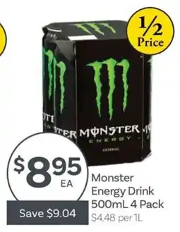 IGA Monster Energy Drink offer