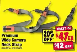 JB Hi-Fi Premium Wide Camera Neck Strap offer