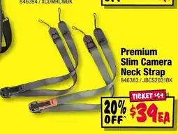 JB Hi-Fi Premium Slim Camera Neck Strap offer