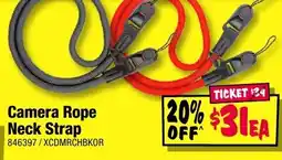 JB Hi-Fi Camera Rope Neck Strap offer