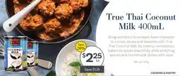 IGA True Thai Coconut Milk offer