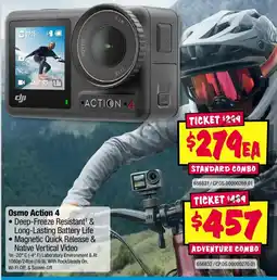 JB Hi-Fi Osmo Action 4 offer