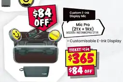 JB Hi-Fi Custom E-Ink Display Mic Mic Pro offer