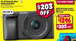 JB Hi-Fi Sony A6400 Mirrorless Camera offer