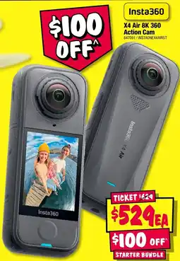 JB Hi-Fi Insta360 X4 Air 8K 360 Action Cam offer