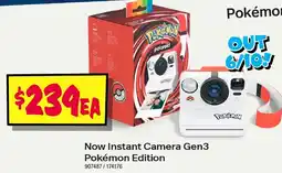 JB Hi-Fi Polaroid Instant Camera Gen3 Pokémon Edition offer