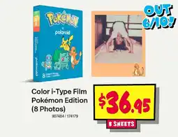 JB Hi-Fi Color i-Type Film Pokémon Edition offer