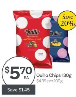 IGA Quillo Chips offer