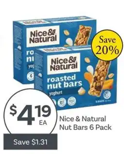 IGA Nice & Natural Nut Bars offer