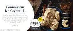 IGA Connoisseur Ice Cream offer