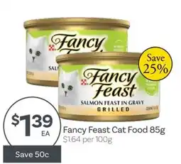 IGA Fancy Feast Cat Food offer