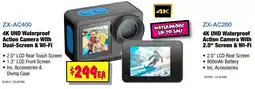 JB Hi-Fi 4K UHD Waterproof Action Camera With Dual-Screen & Wi-Fi offer