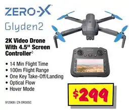 JB Hi-Fi Zero-X Glyden2 2K Video Drone offer
