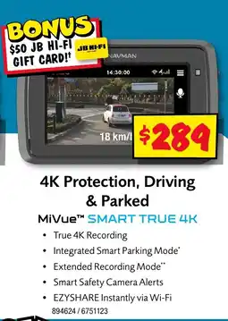 JB Hi-Fi MiVue SMART TRUE 4K offer