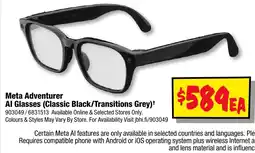 JB Hi-Fi Meta Adventurer AI Glasses offer