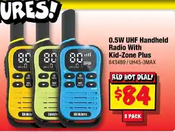 JB Hi-Fi 0.5W UHF Handheld Radio With Kid-Zone Plus offer