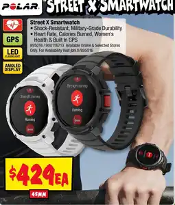 JB Hi-Fi Polar Street X Smartwatch offer
