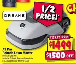 JB Hi-Fi Dreame A1 Pro Robotic Lawn Mower offer