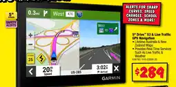 JB Hi-Fi 5" Drive™ 53 & Live Traffic GPS Navigation offer
