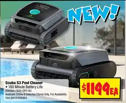 JB Hi-Fi Scuba S3 Pool Cleaner offer