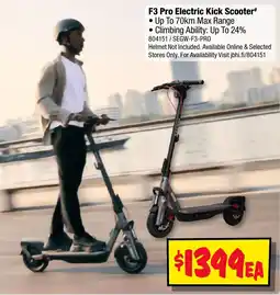 JB Hi-Fi F3 Pro Electric Kick Scooter offer