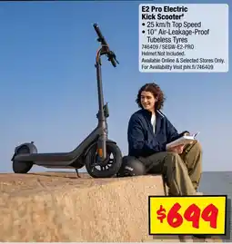 JB Hi-Fi E2 Pro Electric Kick Scooter offer