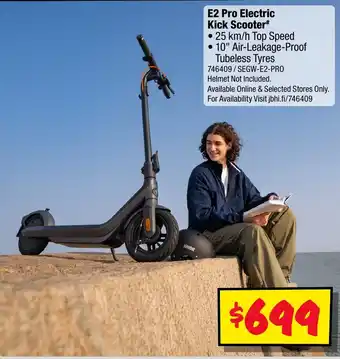 E2 Pro Electric Kick Scooter