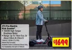 JB Hi-Fi ZT3 Pro Electric Kick Scooter offer