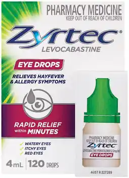Soul Pattinson Chemist Zyrtec Eye Drops offer