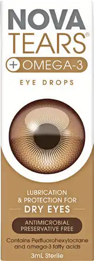 Soul Pattinson Chemist NovaTears + Omega-3 Eye Drops offer
