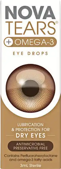 NovaTears + Omega-3 Eye Drops