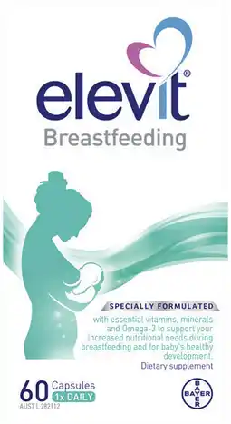 Soul Pattinson Chemist Elevit Breastfeeding 60 Capsules offer