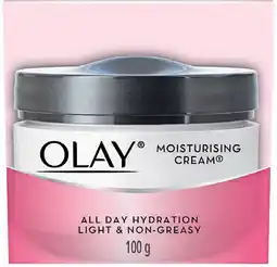 Soul Pattinson Chemist Olay Moisturising Cream offer