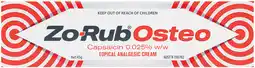Soul Pattinson Chemist Zo-Rub Osteo Topical Analgesic Cream offer