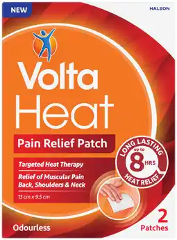 Soul Pattinson Chemist VoltaHeat Pain Relief Patch 2 Patches offer