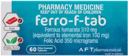 Pharmacist Advice Ferro-F-Tab 60 Tablets offer
