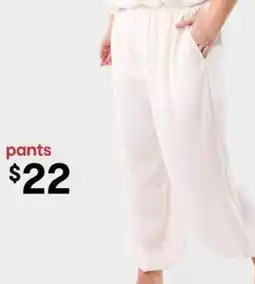 Kmart Pants offer