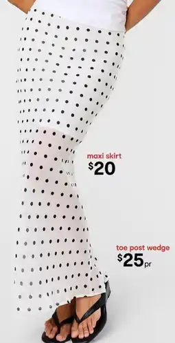Kmart maxi skirt offer