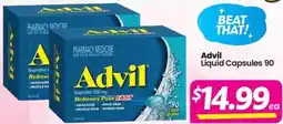 Your Discount Chemist Advil Liquid Capsules offer