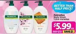 Your Discount Chemist Palmolive Body Wash 1 Litre Varieties offer