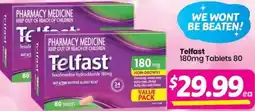 Your Discount Chemist Telfast 180mg Tablets offer
